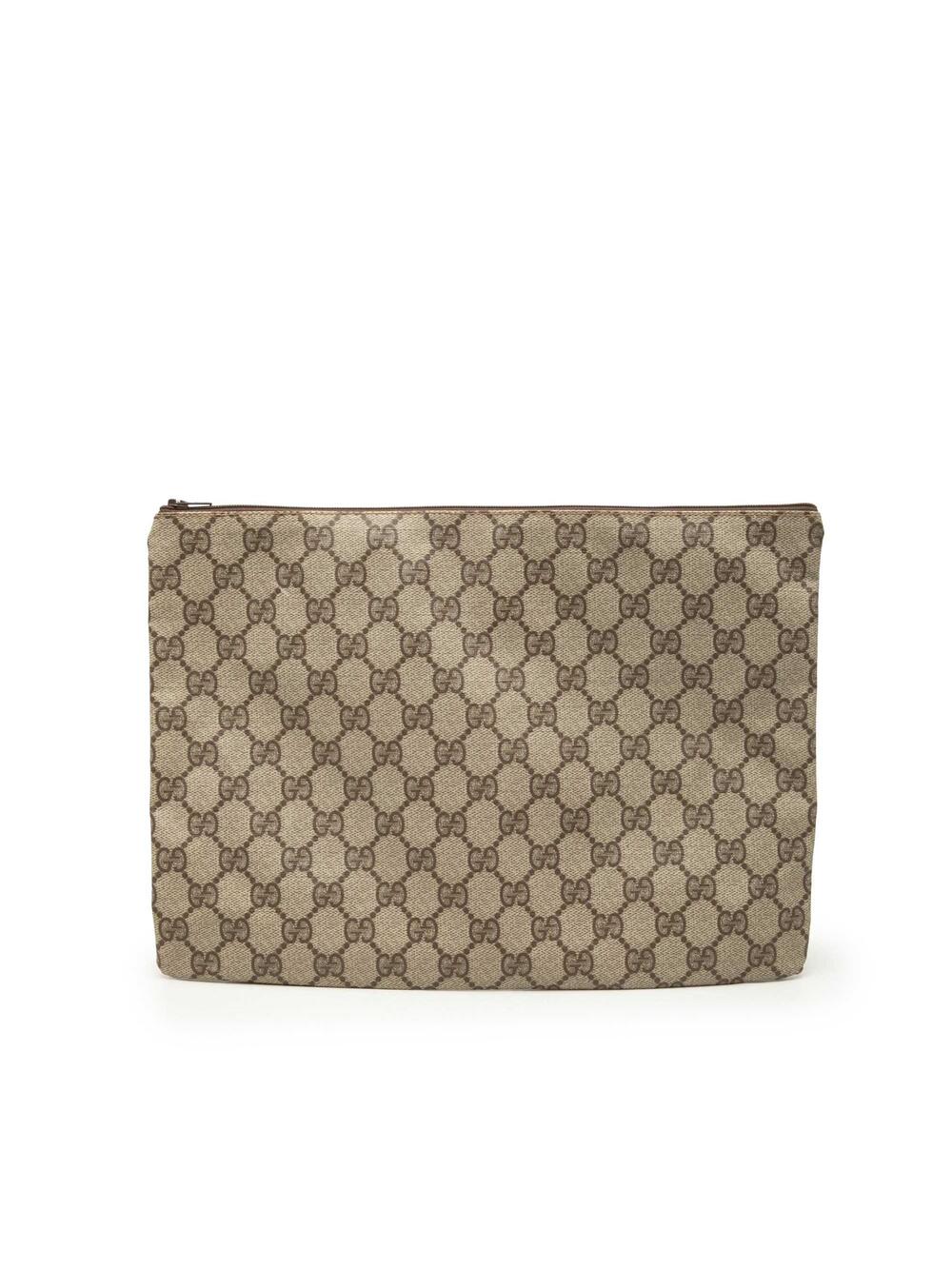 Gucci Neo Vintage Wristlet Pouch Gg #340972G68B